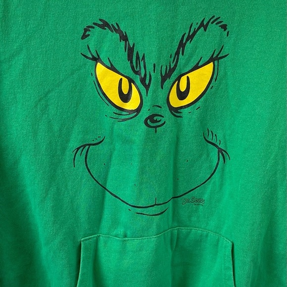 Dr. Seuss Grinch hoodie. - Picture 2 of 4